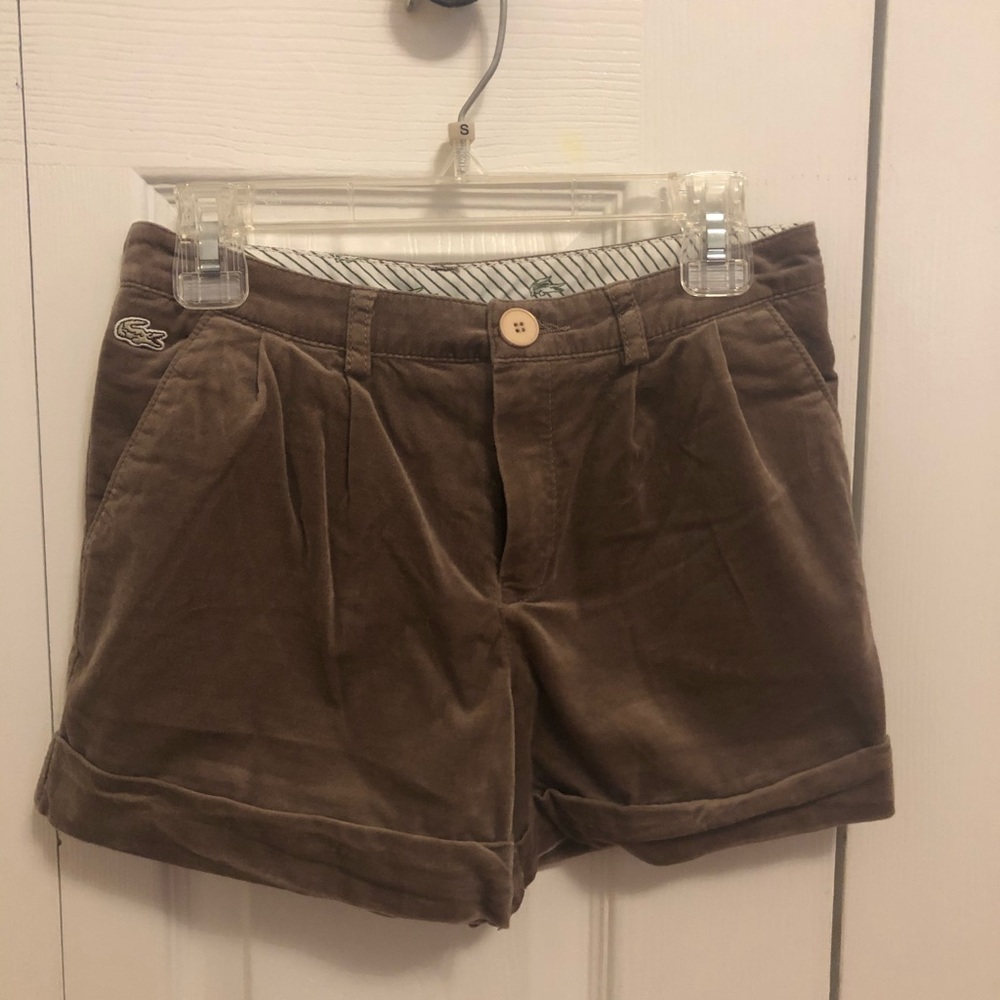 Lacoste velour kids short